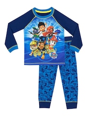 Character Blue Chase Paw Patrol Printed Long Sleeve Pyjamas - Image 1 of 7