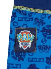 Character Blue Chase Paw Patrol Printed Long Sleeve Pyjamas - Image 5 of 7