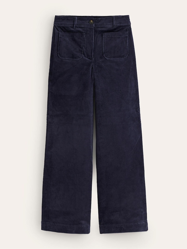 Boden Blue Westbourne Corduroy Trousers - Image 5 of 5
