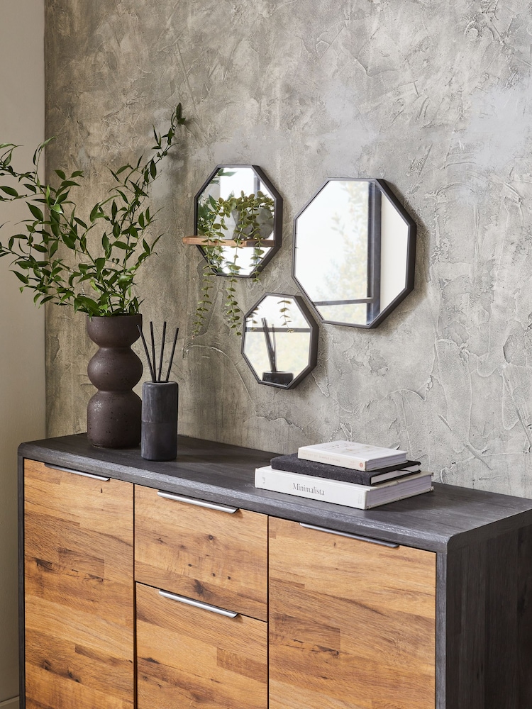 Set de 3 Bronx Mirrors de perete - Image 2 of 5