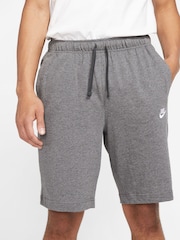 Gris oscuro - Pantalones cortos de algodón 100 % Club de Nike - Imagen 2 de 10