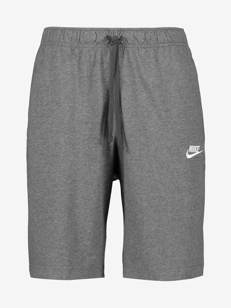 Nike Dark Grey 100% Cotton Club Shorts - Image 9 of 10
