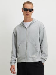River Island Grey Oversized Premium Hoodie - Image 1 of 4