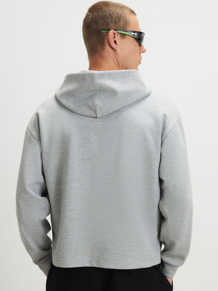 River Island Grey Oversized Premium Hoodie - Image 2 of 4