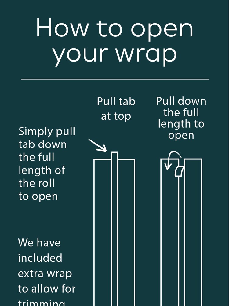 Pink Floral 10 Metre Wrapping Paper - Image 4 of 4 Pink Floral 10 Metre Wrapping Paper - Image 4 of 4