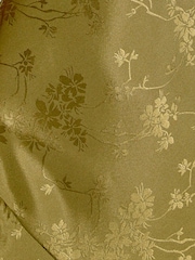 Rare London Green Bandeau Scarf Satin Maxi Dress - Image 4 of 4