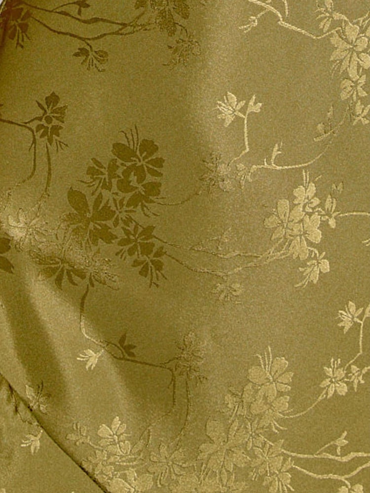 Rare London Green Bandeau Scarf Satin Maxi Dress - Image 4 of 4