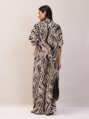 Ro&Zo Black Zebra Print Shirt - Image 6 of 6