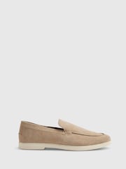River Island Natural Deconstructed Loafers - Image 1 of 4