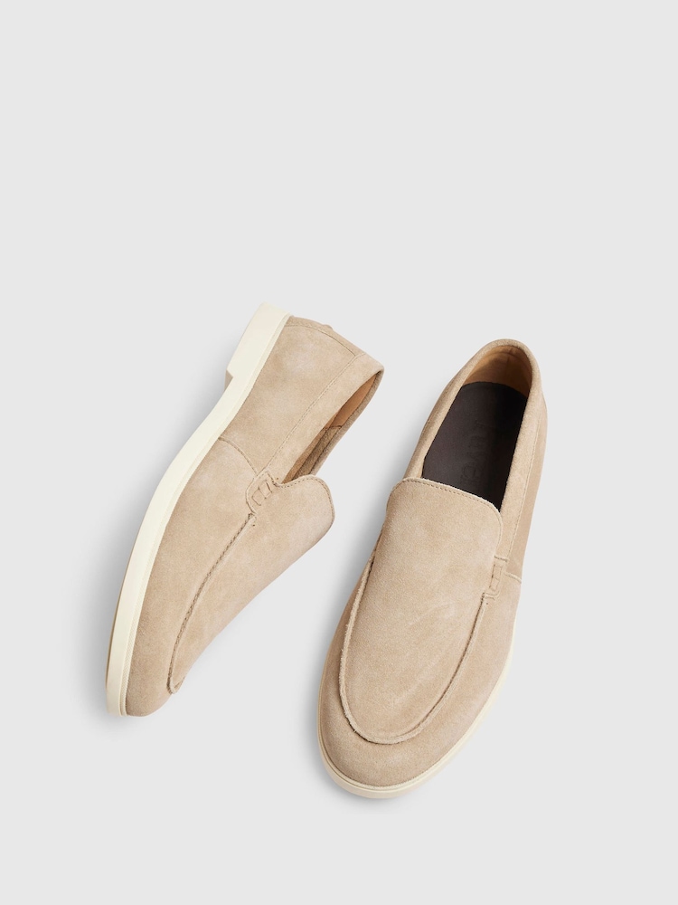 River Island Natural Deconstructed Loafers - Image 2 of 4 River Island Natural Deconstructed Loafers - Image 2 of 4