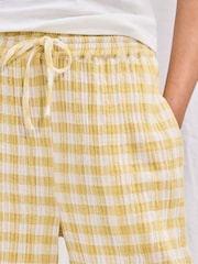Pantalones de gasa a cuadros de Ro&Zo - Imagen 5 de 6