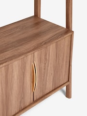 Dark Jackson Walnut Effect Shelf - Image 6 of 10