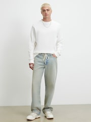 Tricou River Island supradimensionat cu model gofrat - Imaginea 1 din 4