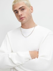 Tricou River Island supradimensionat cu model gofrat - Imaginea 4 din 4