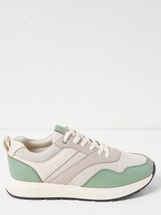 FatFace Green Nessa Runner Trainers - Image 1 of 4