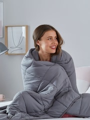 Silentnight Grey Adults 9kg Blanket - Image 1 of 8