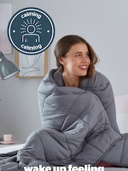 Silentnight Grey Adults 9kg Blanket - Image 4 of 8