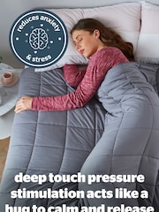 Silentnight Grey Adults 9kg Blanket - Image 5 of 8