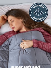 Silentnight Grey Adults 9kg Blanket - Image 6 of 8