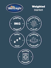 Silentnight Grey Adults 9kg Blanket - Image 8 of 8