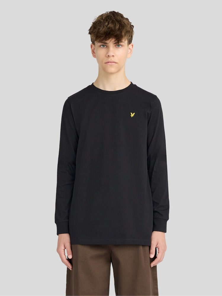 Camiseta de manga larga lisa Lyle & Scott - Imagen 1 de 7