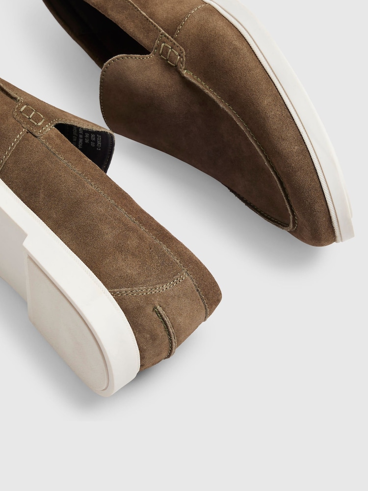 River Island Brown Deconstructed Loafers - Image 5 of 5 River Island Brown Deconstructed Loafers - Image 5 of 5