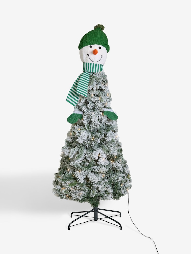 Lit Snowman 6ft Christmas Tree - Image 8 of 8