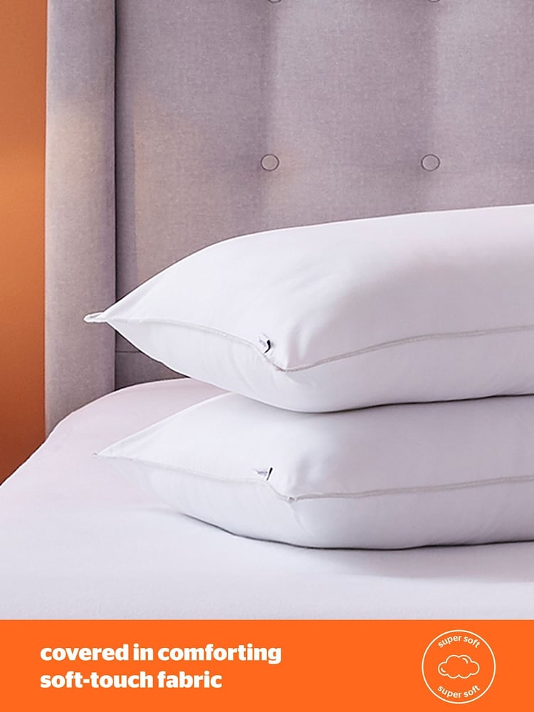 Silentnight 2 Pack Warm And Cosy Pillows - Image 4 of 9