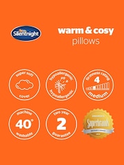 Silentnight 2 Pack Warm And Cosy Pillows - Image 9 of 9