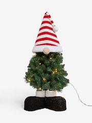Red Lit Gonk 3ft Christmas Tree - Image 4 of 4