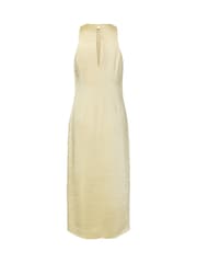 Y.A.S Yellow Flower Placement Midi Occassion Dress - Image 2 of 2