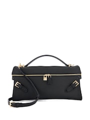 Dune London Black Declarations Cross-Body Bag - Image 1 of 4