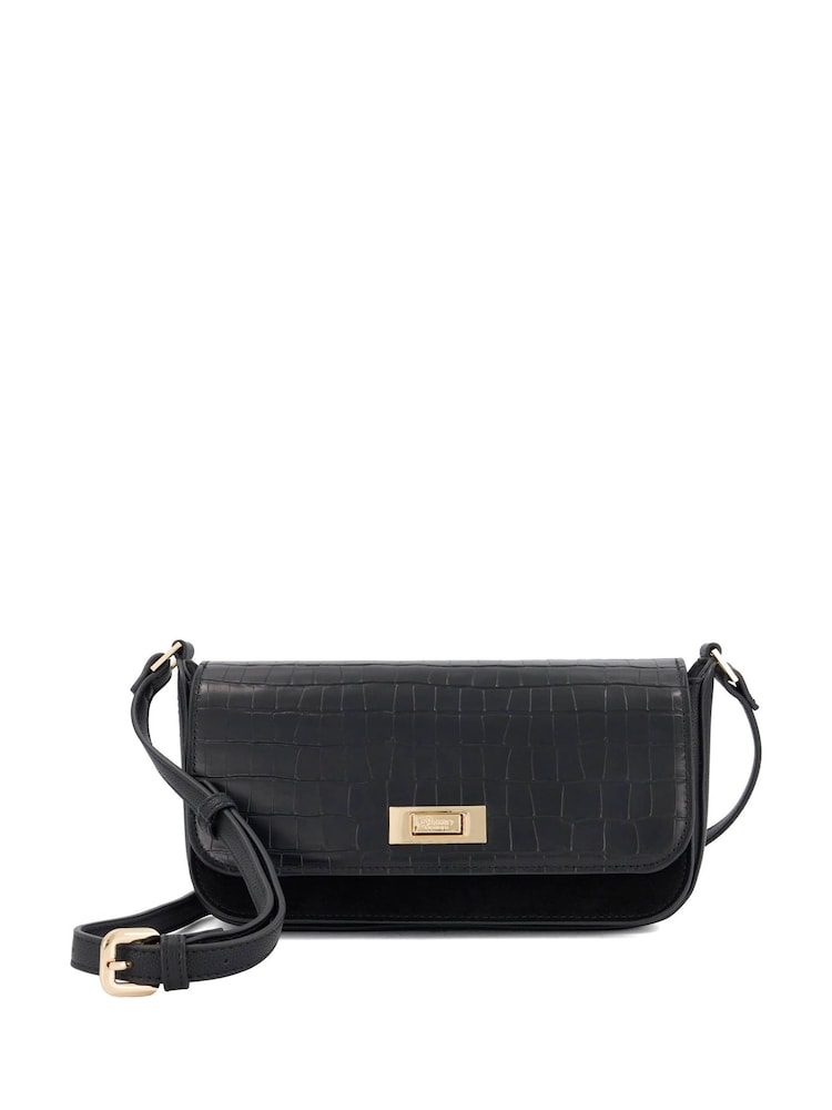 Dune London Black Discreet Cross-Body Bag - Image 1 of 4 Dune London Black Discreet Cross-Body Bag - Image 1 of 4