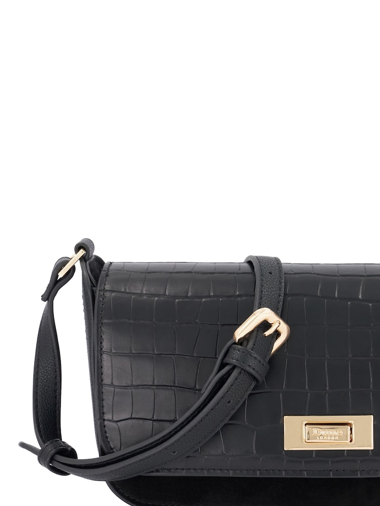 Dune London Black Discreet Cross-Body Bag - Image 4 of 4 Dune London Black Discreet Cross-Body Bag - Image 4 of 4