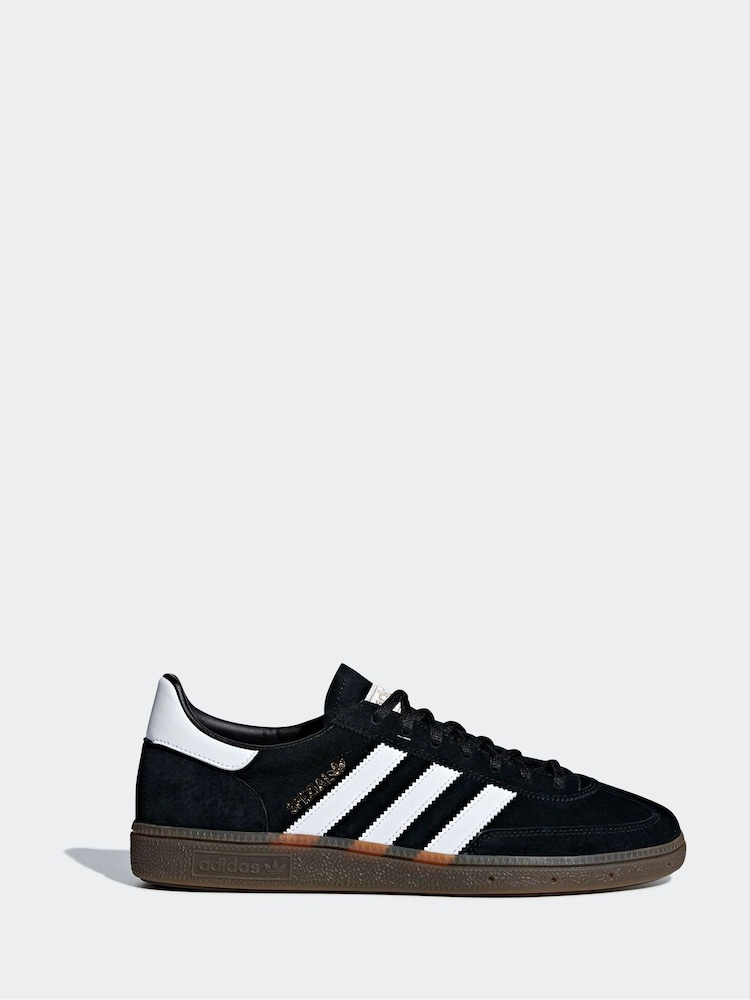 adidas Originals Black Handball Spezial Trainers - Image 1 of 13