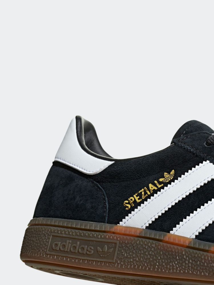 adidas Originals Black Handball Spezial Trainers - Image 11 of 13