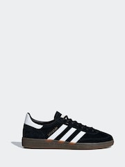 adidas Originals Black Handball Spezial Trainers - Image 3 of 13