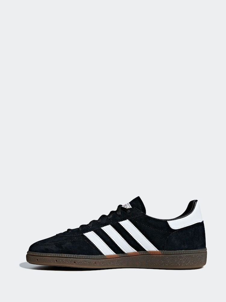 adidas Originals Black Handball Spezial Trainers - Image 4 of 13
