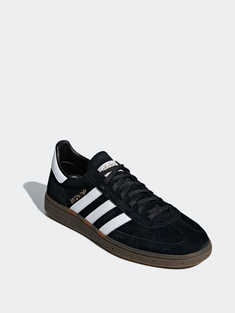 adidas Originals Black Handball Spezial Trainers - Image 5 of 13
