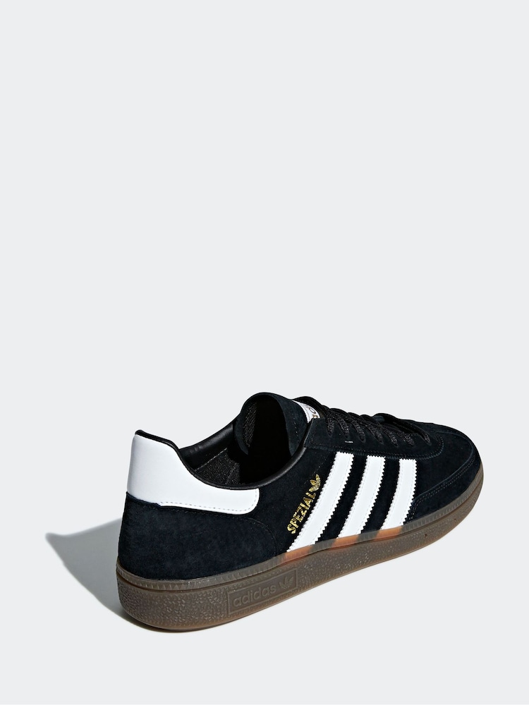 adidas Originals Black Handball Spezial Trainers - Image 7 of 13