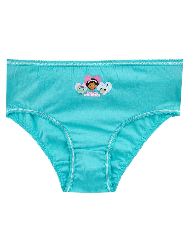 Character Grey Kids Gabby's Dollhouse Multipack 100% Cotton Briefs 5 Packs - Image 2 of 5