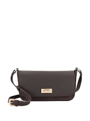 Dune London Brown Discreet Cross-Body Bag - Image 1 of 4