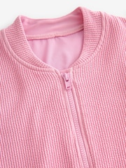 Lilac Purple Long Sleeve Textured Swimsuit (3mths-16yrs) - Image 6 of 6