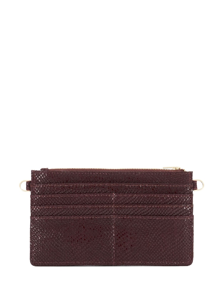Dune London Red Kerrie Slim Purse With Removable Card Holder - Image 2 of 4 Dune London Red Kerrie Slim Purse With Removable Card Holder - Image 2 of 4