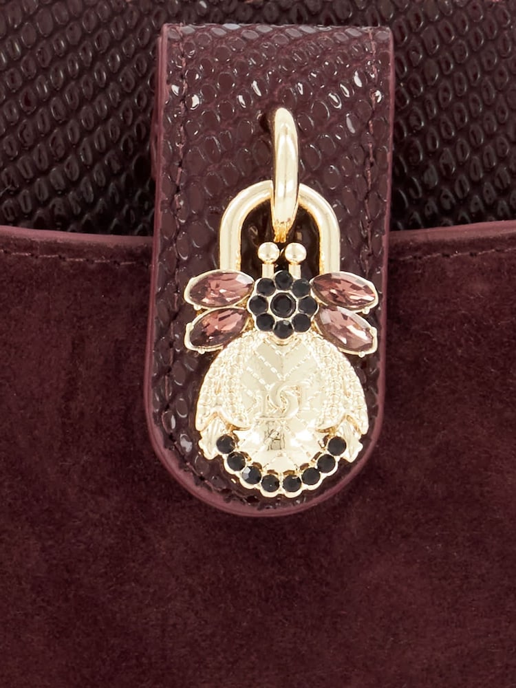 Dune London Red Kerrie Slim Purse With Removable Card Holder - Image 4 of 4 Dune London Red Kerrie Slim Purse With Removable Card Holder - Image 4 of 4