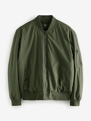 Khaki Green Quilted MA1 Bomber Jacket - Image 5 of 10
