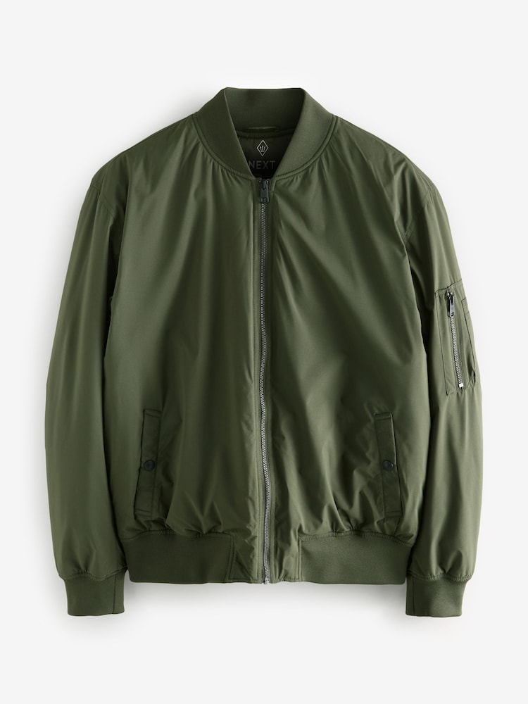 Bear Bomber Pull And Bear Leather Overshirt Bradley Bomber Jacket