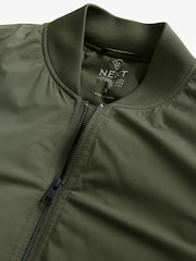 Khaki Green Quilted MA1 Bomber Jacket - Image 7 of 10