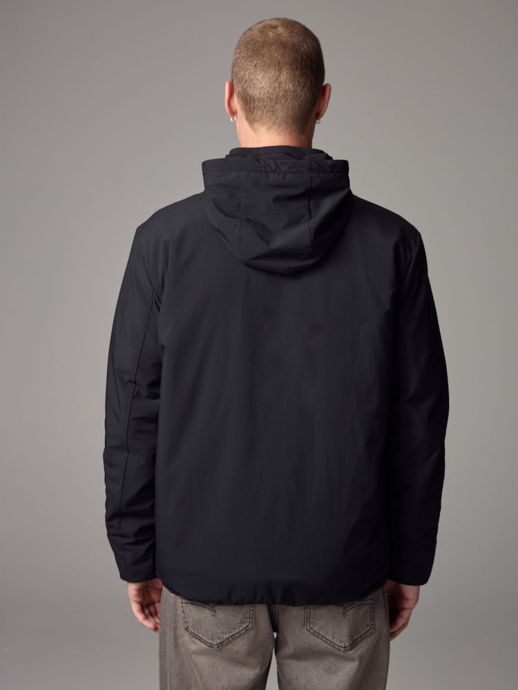 Black Shower Resistant Soft Lightweight Jacket - Image 2 of 10