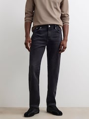 River Island Black Slim Fit Washed Jeans - Image 3 of 4